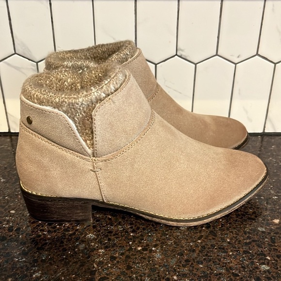 BRAVE Chelsee Girl women’s winter ankle boots- colour taupe- size 8 - Picture 6 of 8